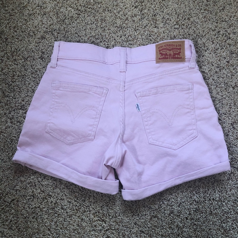 Levi’s Light Pink Jean Shorts